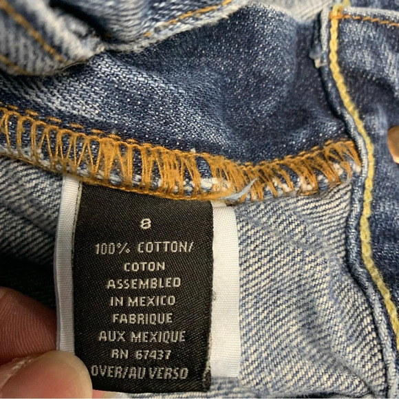 Ralph Lauren Polo jeans size 8 Kelly style slight flare some wear - Picture 3 of 12